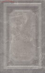 Плитка Kerama Marazzi Гран Пале серый панель 6354 (25х40)